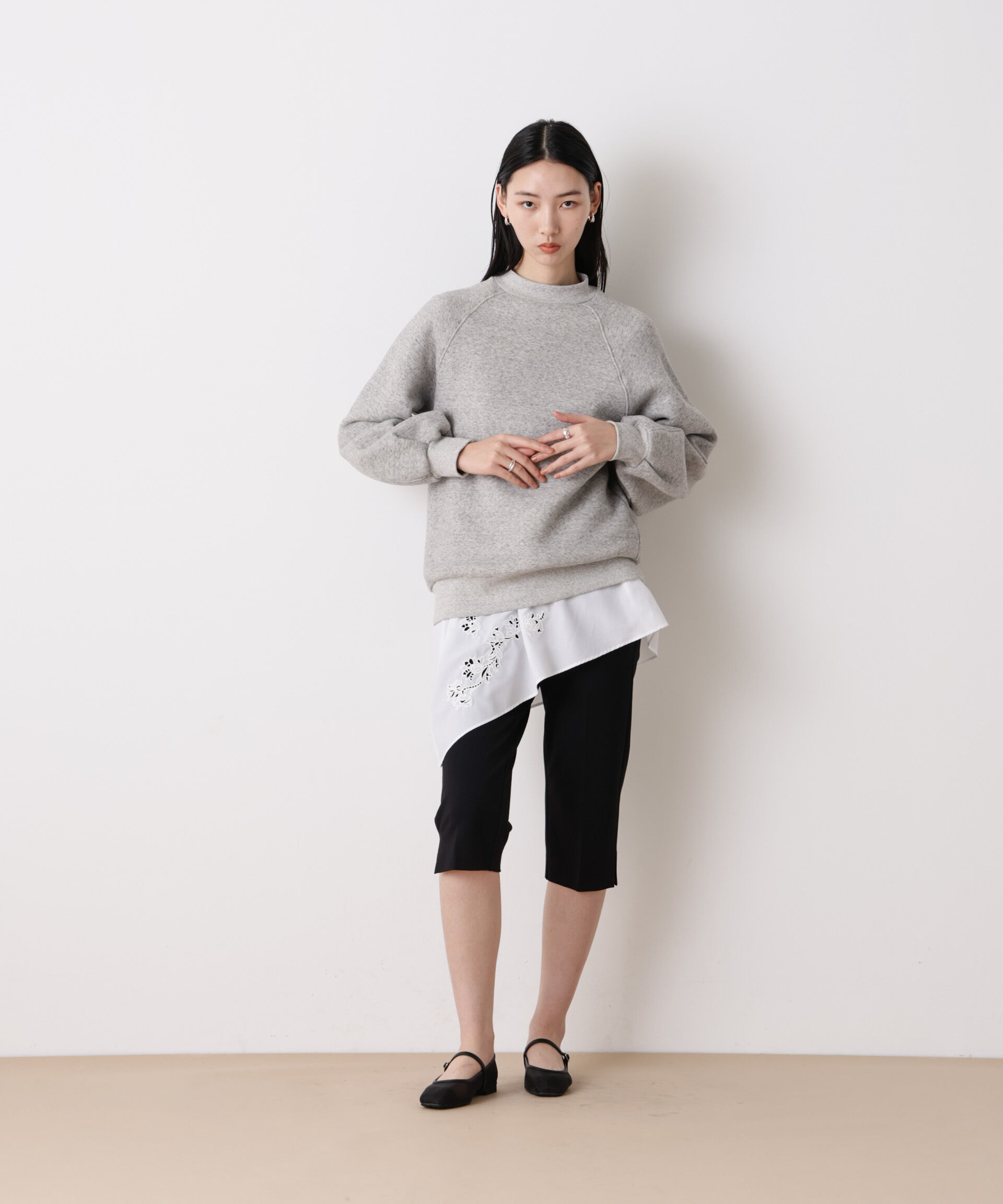 nano･universe「「STEVELOUR」ストレッチポンチカプリパンツ」|チノ|