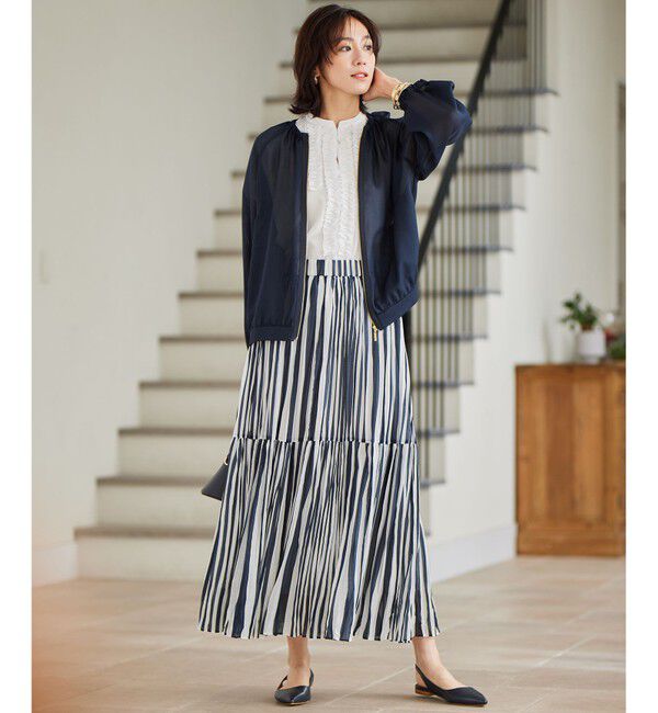 自由区「【新色追加・持ち運びに最適】メッシュ ブルゾン」|ブルゾン・スタジャン|