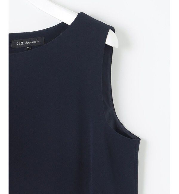 23区「【APPLAUDIR】クリスタルフラワーコンビ ドレス」|ドレス|