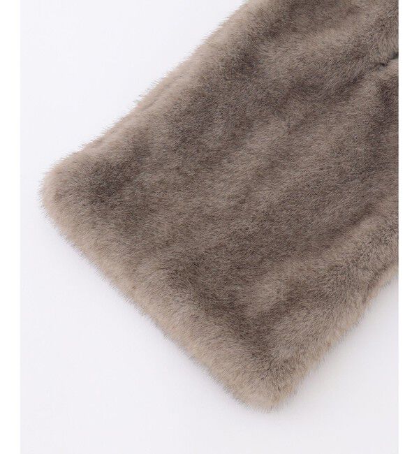 23区「フェイクファー ティペット」|マフラー|