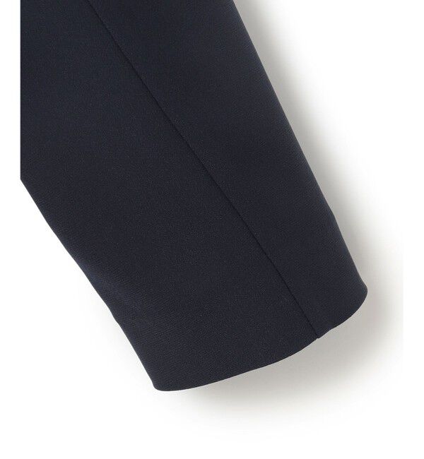 23区「【洗える/吸水速乾/UVカット/接触冷感】ストレッチジョーゼット ノーカラー ジャケット」|ノーカラージャケット|