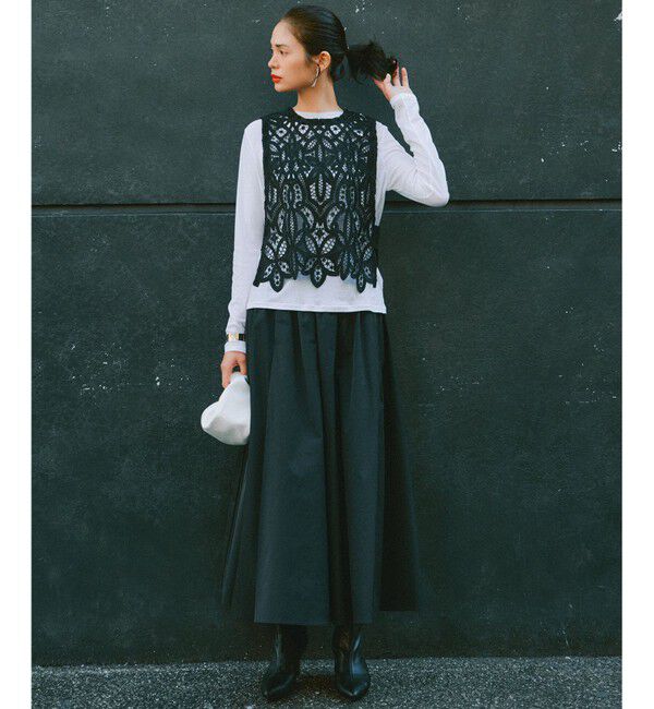 23区「【Oggi5月号掲載/洗える】シアー レイヤード TEE」|Tシャツ・カットソー|