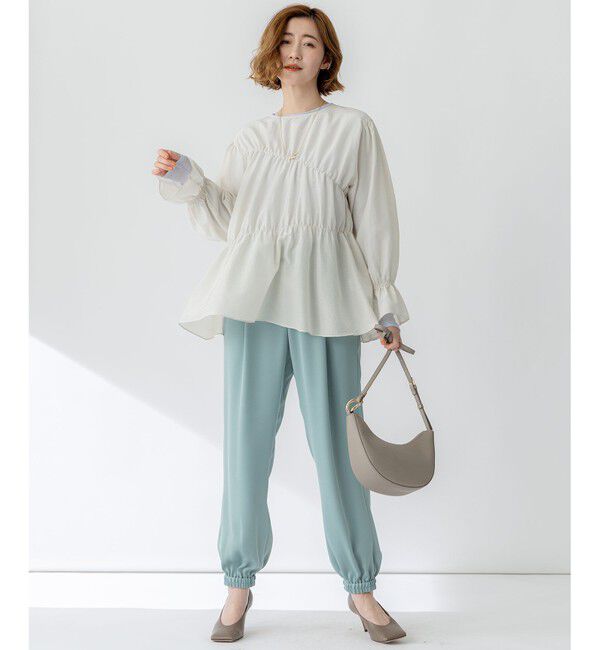 23区「【Oggi5月号掲載/洗える】シアー レイヤード TEE」|Tシャツ・カットソー|