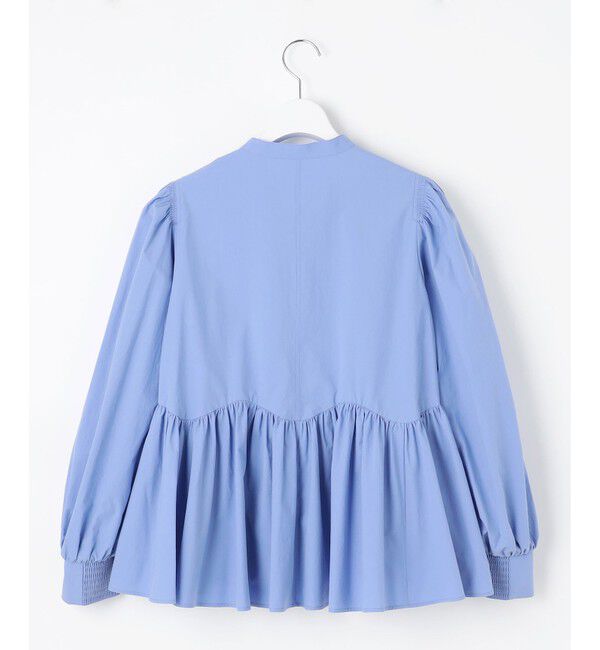 23区「【SLOW/一部店舗限定】タンブラーコットンブロード ブラウス」|シャツ・ブラウス|