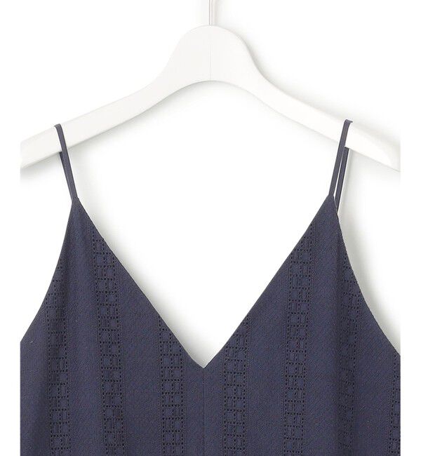 23区「【洗える】コットンエンブロイダリー オールインワン」|オールインワン|