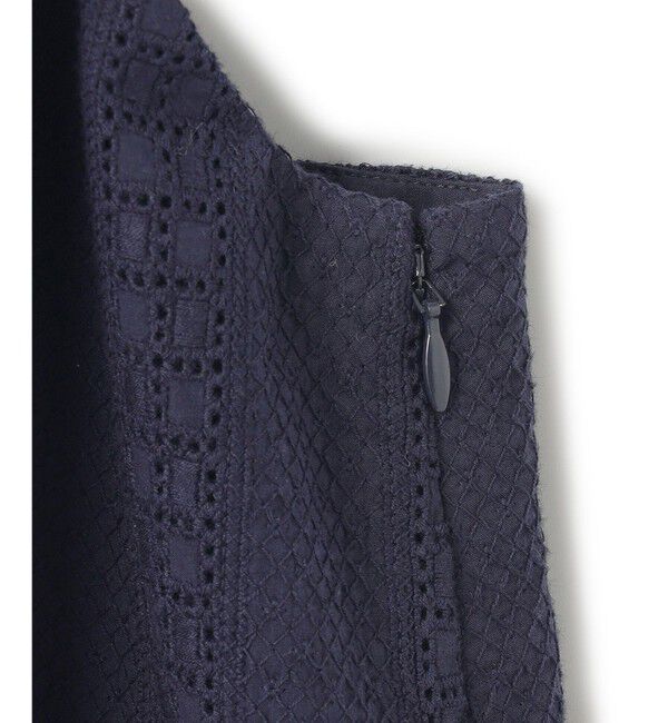 23区「【洗える】コットンエンブロイダリー オールインワン」|オールインワン|