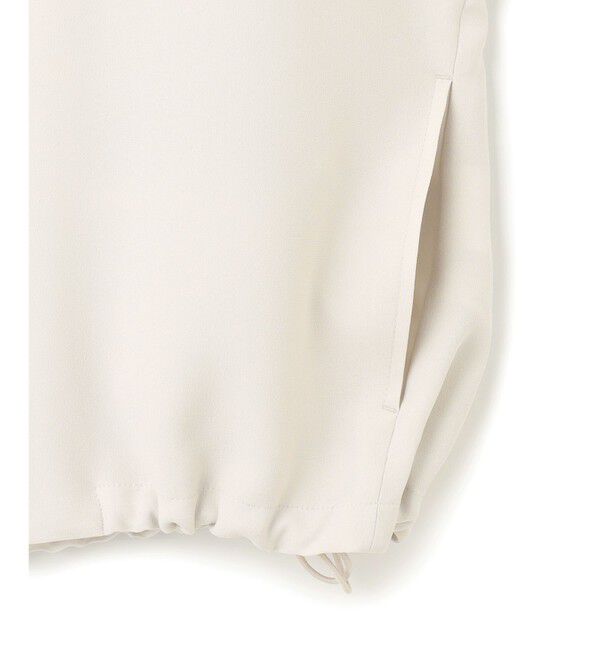 23区「【一部店舗限定/吸水速乾/UVカット/接触冷感】ストレッチジョーゼット フレンチスリーブ ブルゾン」|ブルゾン・スタジャン|