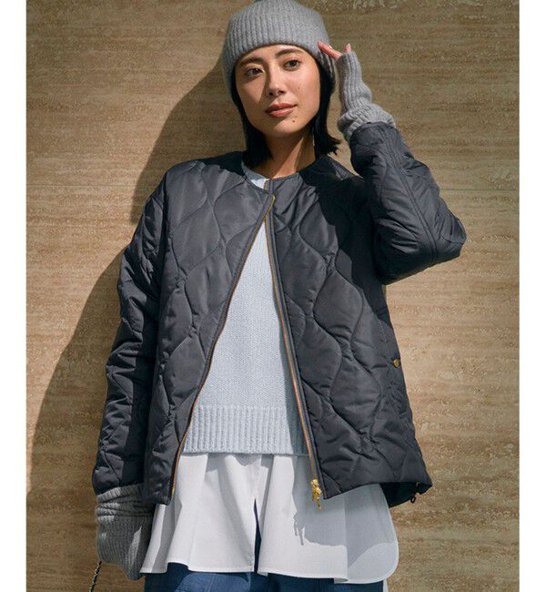 23区「中綿パディング コンパクト アウター」|ダウン|ﾀﾞｰｸｸﾞ