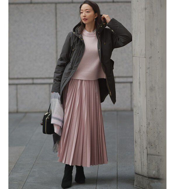 23区「【一部店舗限定/滝沢眞規子さん着用/撥水加工】ミリタリー フーデット ダウンコート」|ダウン|