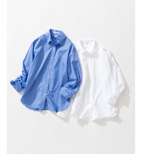 23区「【一部予約/見上愛さん着用/VERY掲載】CANCLINI シャーティング ベーシックシャツ」|シャツ・ブラウス|