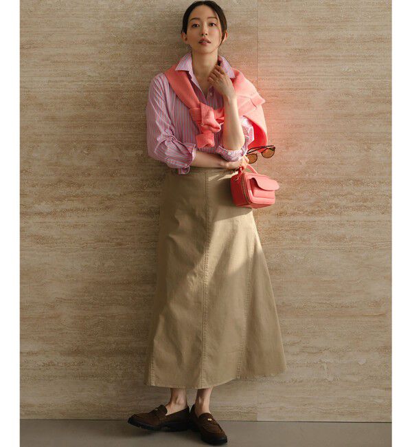 23区「【一部予約/見上愛さん着用/VERY掲載】CANCLINI シャーティング ベーシックシャツ」|シャツ・ブラウス|