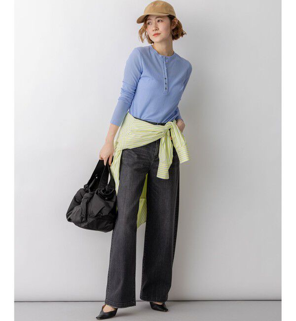 23区「【一部予約/見上愛さん着用/VERY掲載】CANCLINI シャーティング ベーシックシャツ」|シャツ・ブラウス|