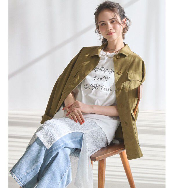 23区「【SLOW/一部店舗限定】ワイドシルエット デニム パンツ」|デニム|