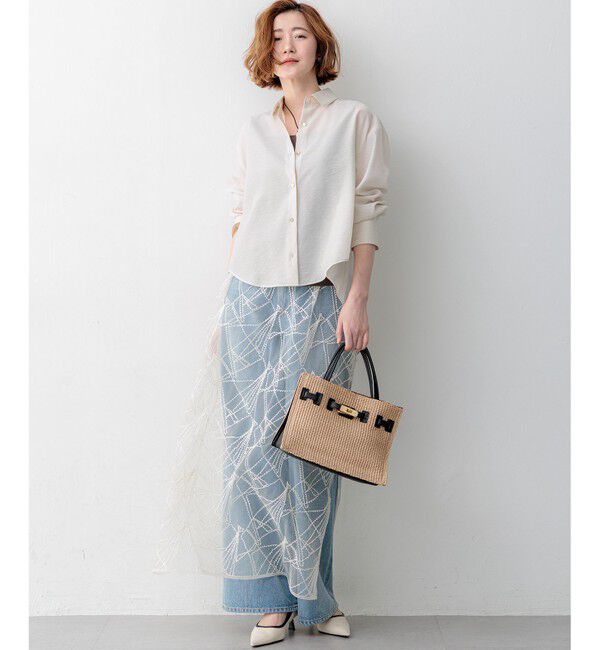 23区「【CanCam掲載】シアータンブラー シャツ」|シャツ・ブラウス|