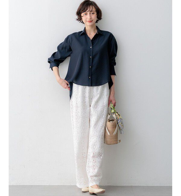 23区「【CanCam掲載】シアータンブラー シャツ」|シャツ・ブラウス|