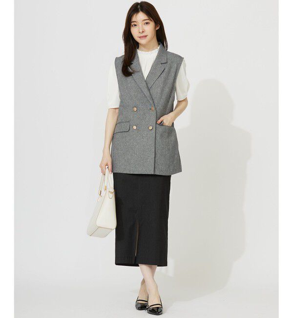 any SiS「【洗える】ツイード ジレ」|その他|