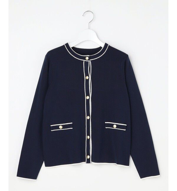 ANY SIS「【花粉リリース】ラインポイント カーディガン」|カーディガン|