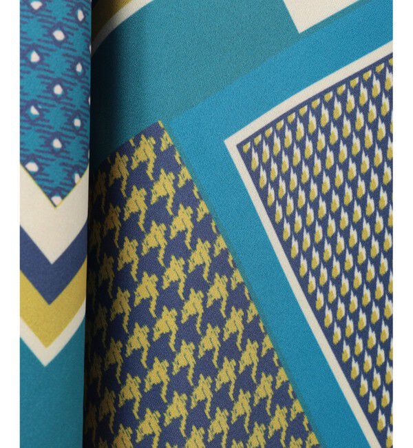 GRACE CONTINENTAL「スカーフプリントチュニックブラウス」|シャツ・ブラウス|