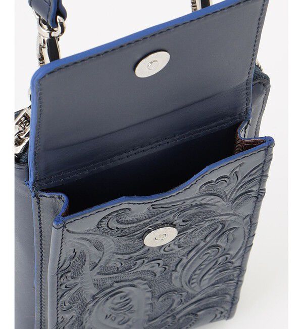 Carving Tribes「LeatherMobileBag」|ショルダー・メッセンジャー|