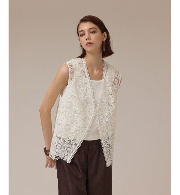 Diagram「レース刺繍ベスト」|ベスト・ジレ|