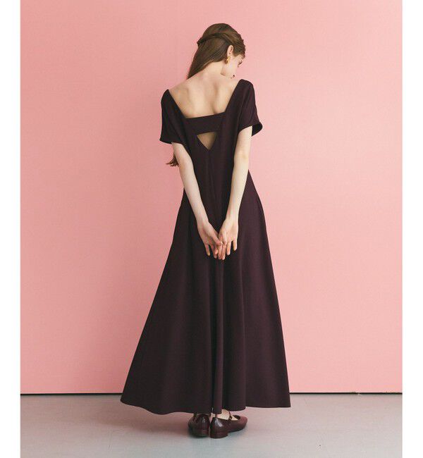 Grace Class「バックオープンポンチワンピース」|ワンピース|