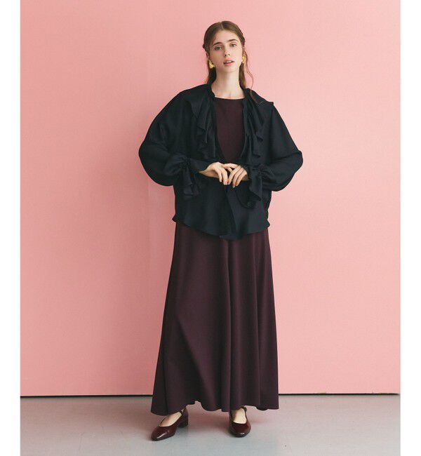 Grace Class「バックオープンポンチワンピース」|ワンピース|