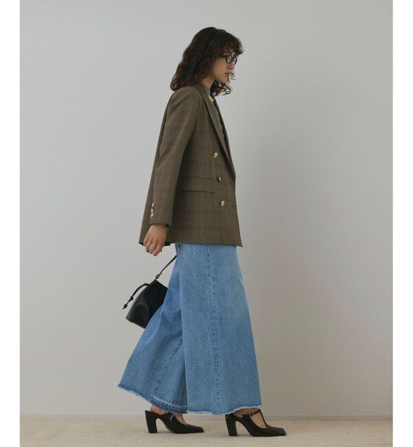 Diagram「ハイウエストバギ－デニム」|デニム|