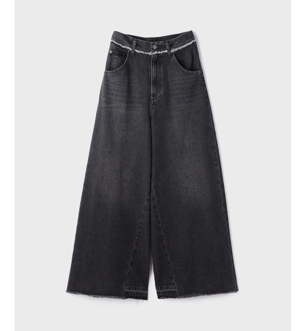 Diagram「ハイウエストバギ－デニム」|デニム|