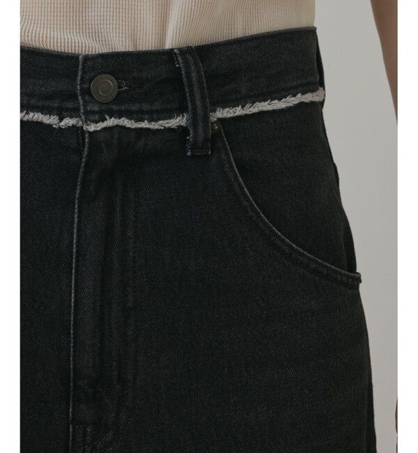 Diagram「ハイウエストバギ－デニム」|デニム|