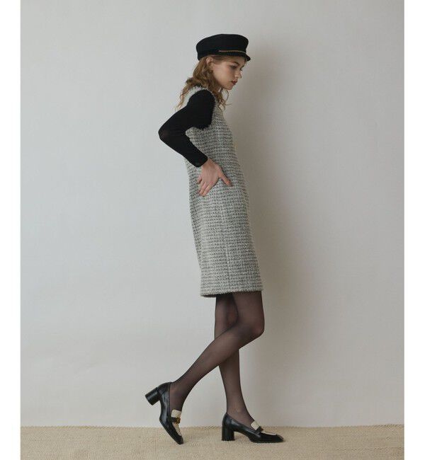 GRACE CONTINENTAL「ツイードタイトワンピース」|ワンピース|