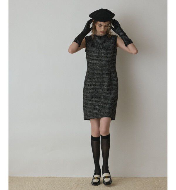 GRACE CONTINENTAL「ツイードタイトワンピース」|ワンピース|
