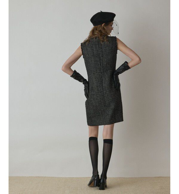 GRACE CONTINENTAL「ツイードタイトワンピース」|ワンピース|