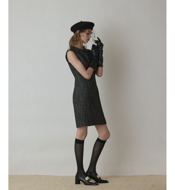 GRACE CONTINENTAL「ツイードタイトワンピース」|ワンピース|