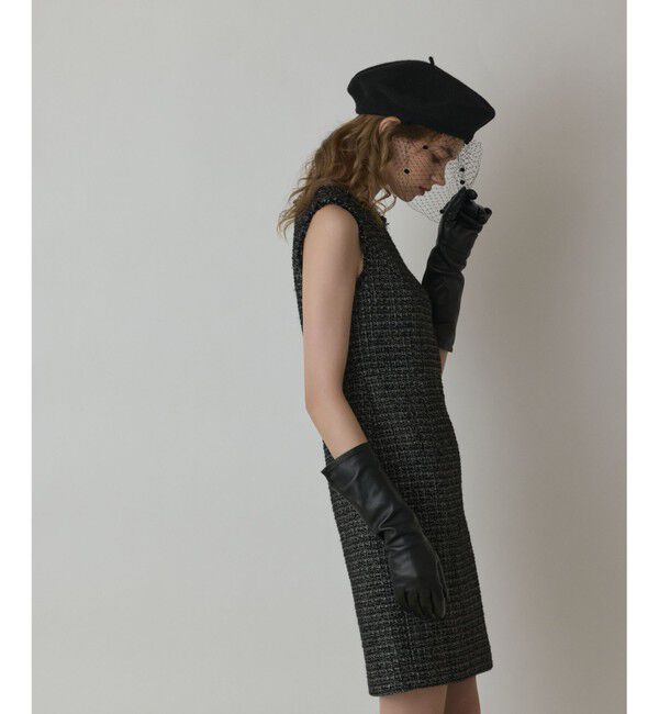 GRACE CONTINENTAL「ツイードタイトワンピース」|ワンピース|