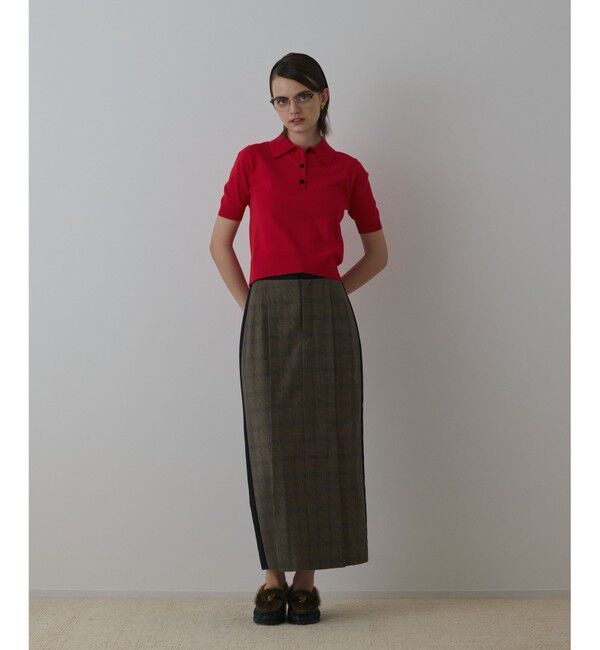 Diagram「バイカラーポロニットトップ」|その他|