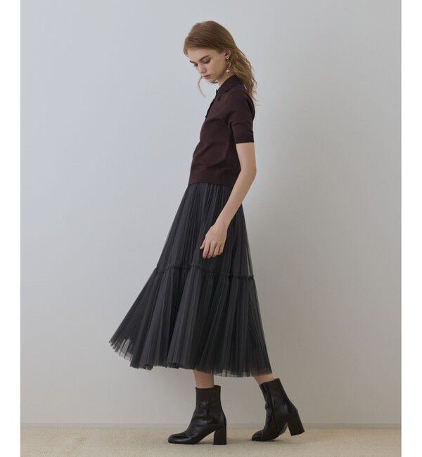 Diagram「バイカラーポロニットトップ」|その他|