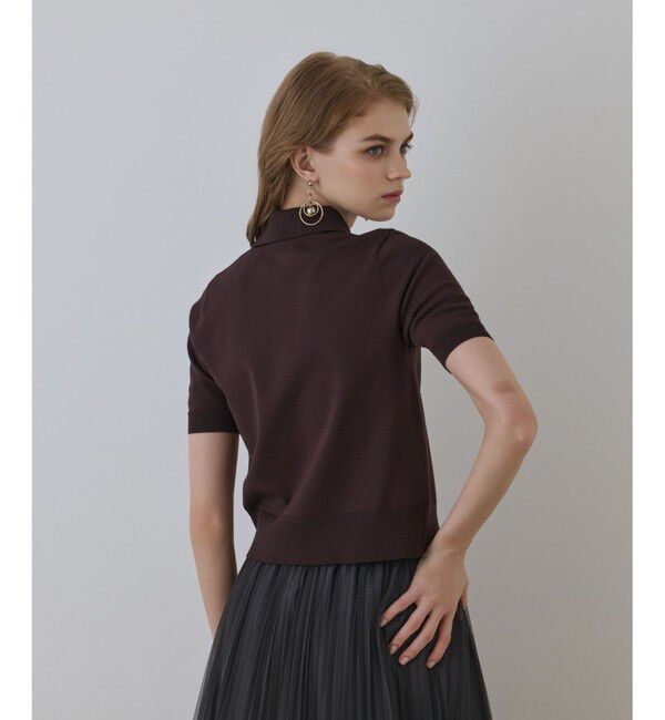 Diagram「バイカラーポロニットトップ」|その他|