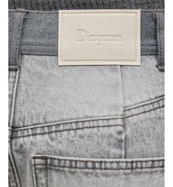 Diagram「サイドラインデニムパンツ」|デニム|
