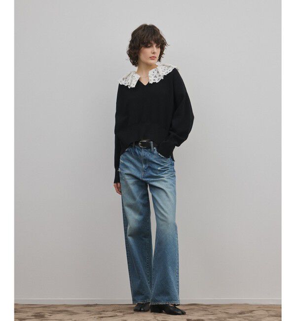 Diagram「ワイドストレートデニムパンツ」|デニム|