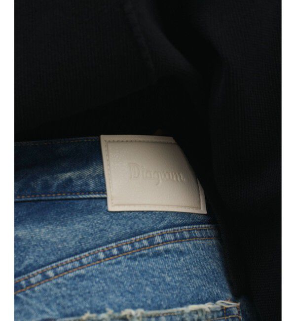 Diagram「ワイドストレートデニムパンツ」|デニム|