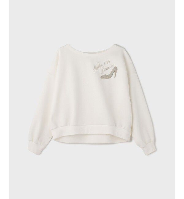 Grace Class「モチーフ刺繍スウェットトップ」|Tシャツ・カットソー|