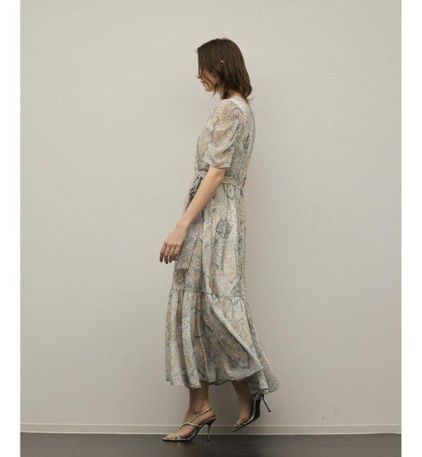 GRACE CONTINENTAL「パッチワークプリントワンピース」|ワンピース|