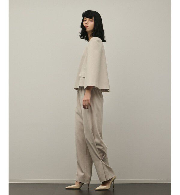 Diagram「トリアセケープスリーブジャケット」|ノーカラージャケット|