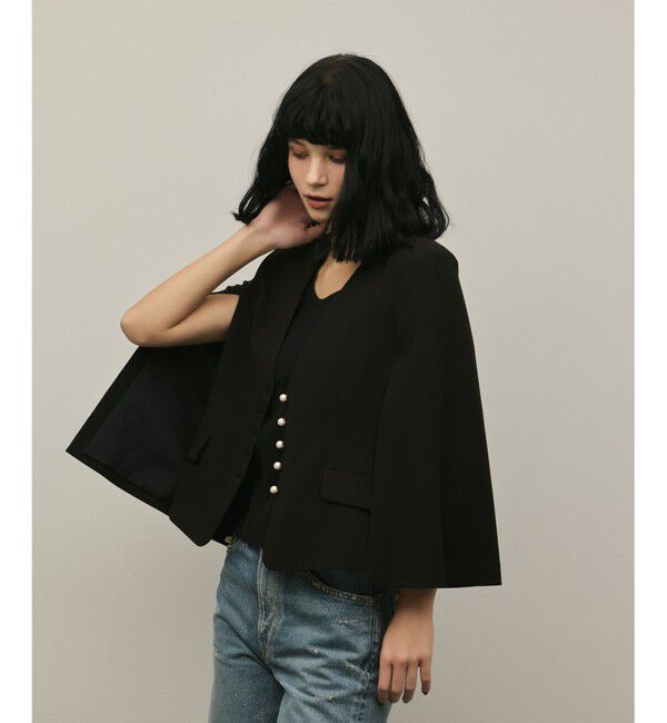 Diagram「トリアセケープスリーブジャケット」|ノーカラージャケット|