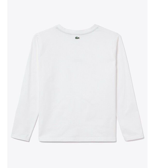LACOSTE「ワンポイントロゴ刺繍長袖Tシャツ」|Tシャツ・カットソー|