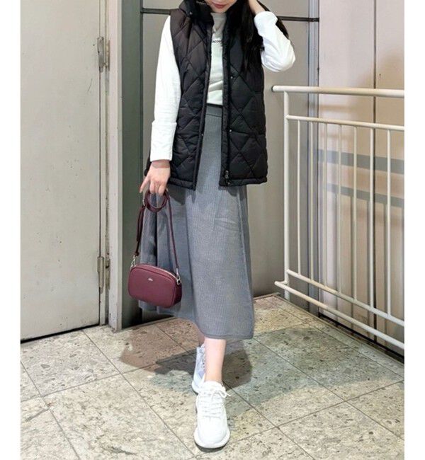 LACOSTE「撥水 ボリュームスタンドネック キルティングベスト / 2WAY フード取り外し可」|ダウンベスト・ベスト|