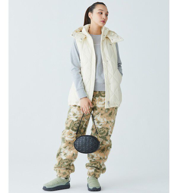 LACOSTE「撥水 ボリュームスタンドネック キルティングベスト / 2WAY フード取り外し可」|ダウンベスト・ベスト|