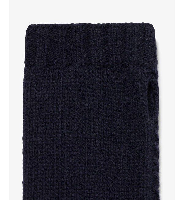 LACOSTE「コンビ・ニッティングアームカバー」|手袋|