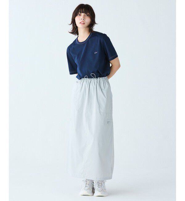 LACOSTE「ドローストリング入りスカート」|スカート|