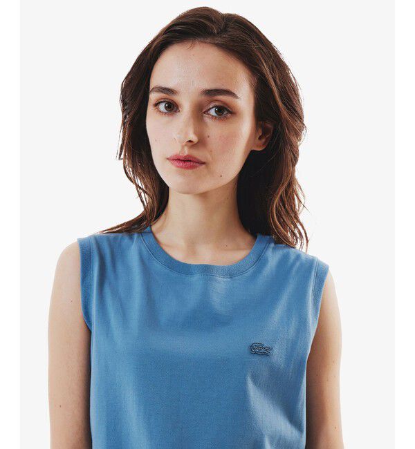 LACOSTE「ノースリーブTシャツ」|Tシャツ・カットソー|
